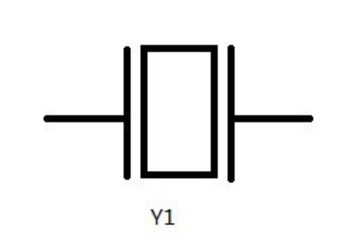 晶振在電氣原理圖中的符號